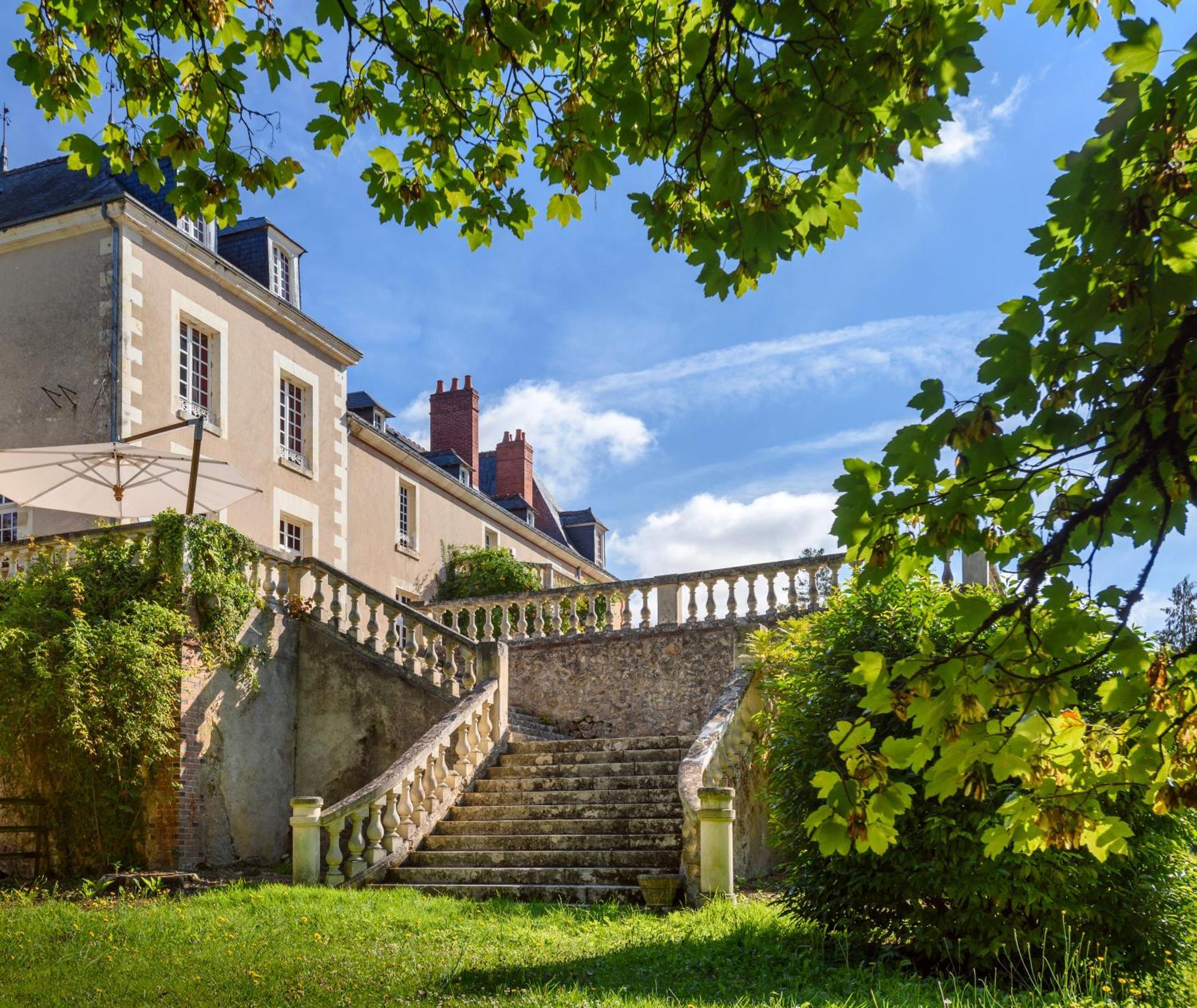 Chateau De La Huberdiere Nazelles-Négron Extérieur photo