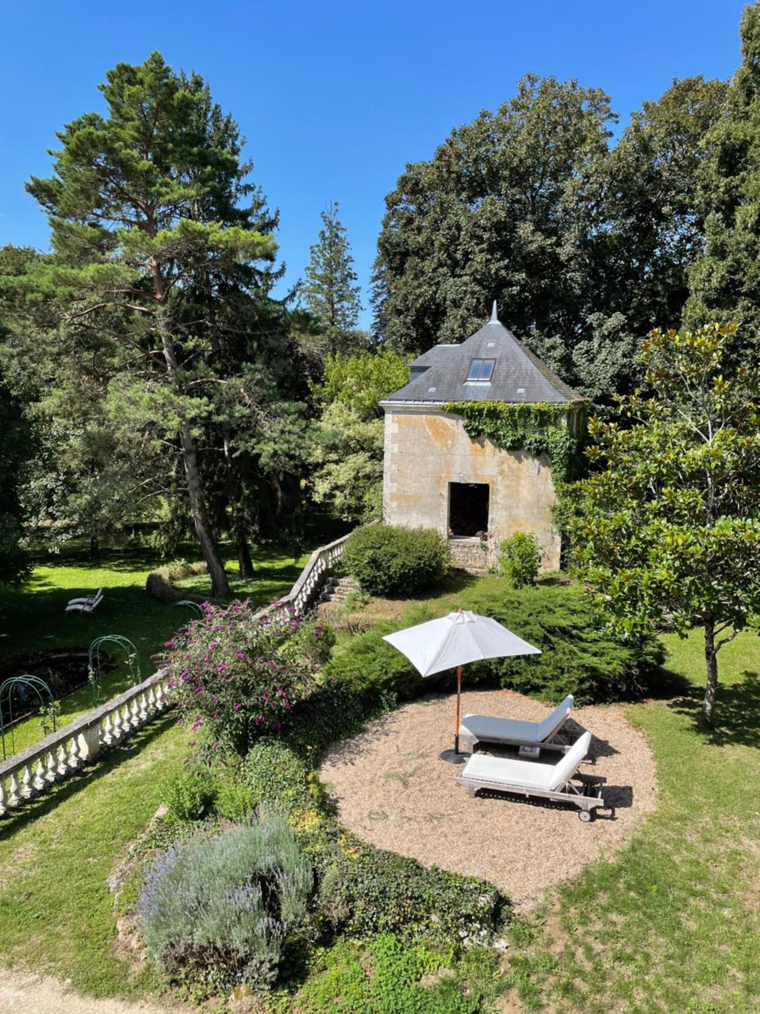 Chateau De La Huberdiere Nazelles-Négron Extérieur photo